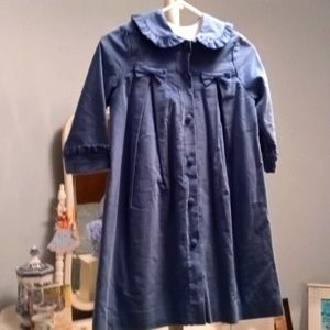 Girls Coat Vintage Lavender Blue.